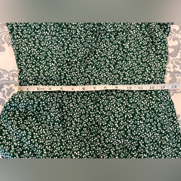 Anthropologie First Monday Green Floral Jumpsuit - Picture 12 of 14